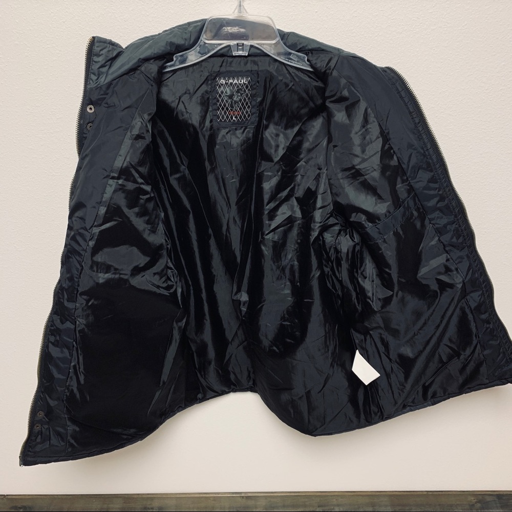 NEW G-Paul Jeans Men’s Black Coat Large - Picture 5 of 8